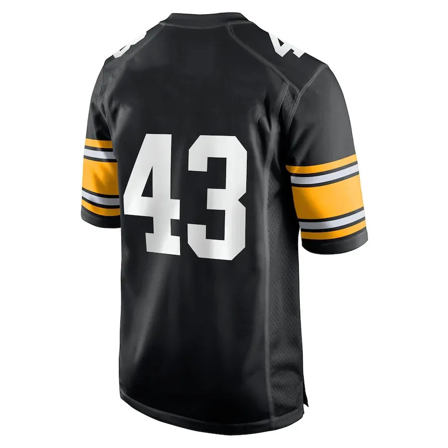 Improvment Sports New Top Embroidered American Stitched Football Jersey Support Personal Customization Customized Embroidered Logos